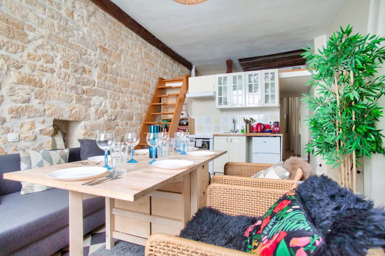 Cozy 1 Mezzanine & 1Bedroom Louvre Moulins Free Netflix 巴黎 外观 照片